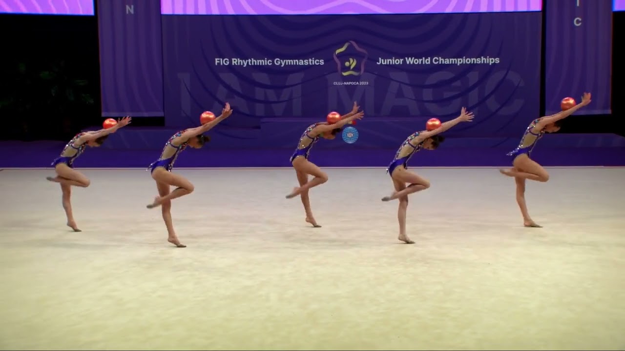 Türkiye (TUR) - 2023 Rhythmic Junior Worlds Qualifications 5HO Group