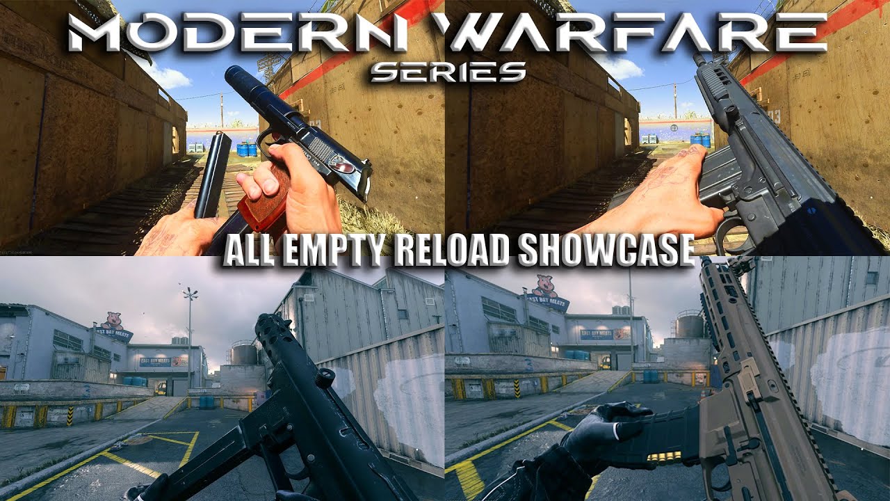 All Empty Reload In Modern Warfare [2019-2023] Series Showcase 4K (Reload ASMR)