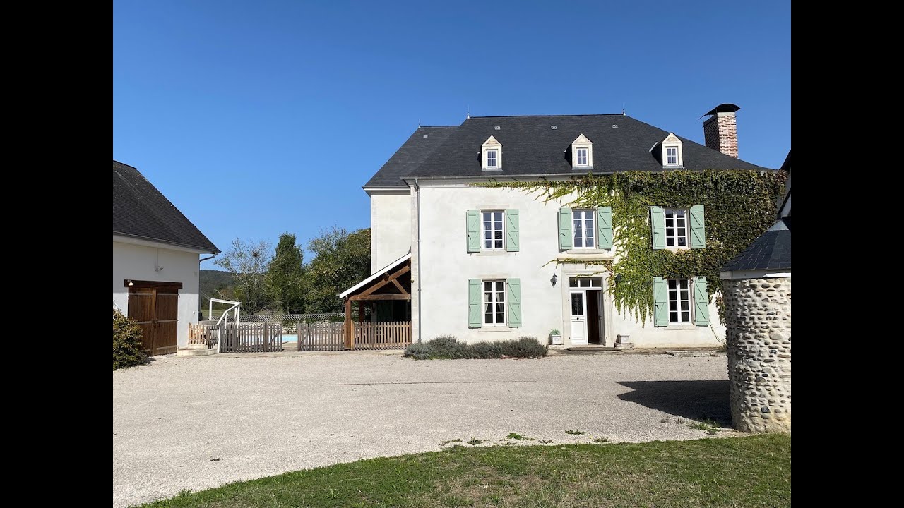 Maison de Ma&icirc;tre with Tennis Court, Heated Pool, Guest Annex & 4 HA | French Character Homes