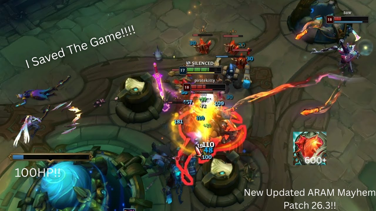 NEW!!!! ARAM Mayhem Augment UPDATE - CRAZY NEXUS SAVE