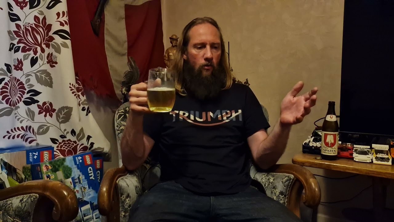 Spaten M&uuml;nchen hell - cheapish beer review
