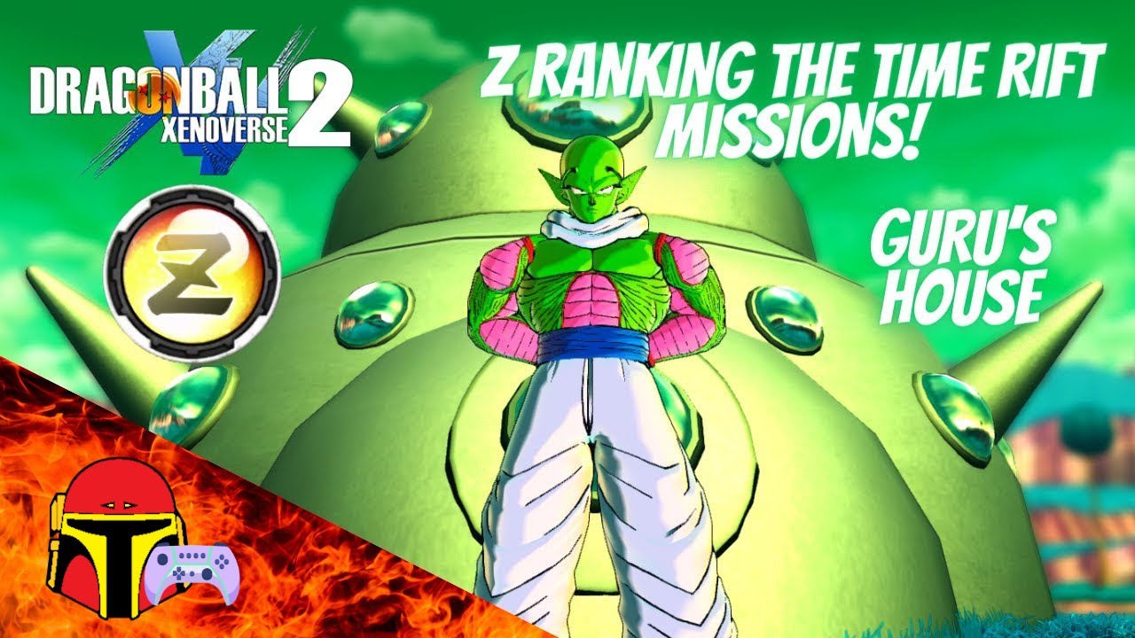 Z RANKING THE TIME RIFT MISSIONS! (GURU'S HOUSE) - Dragon Ball Xenoverse 2