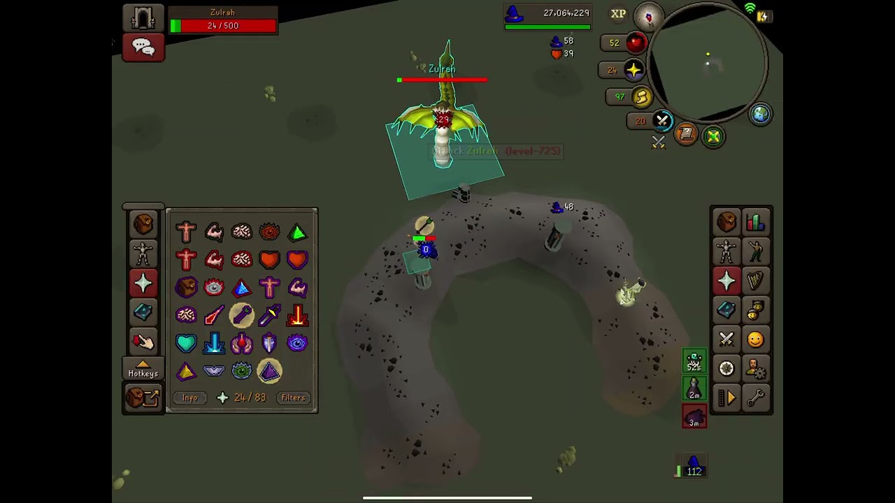 Zulrah VS Eye of ayak 