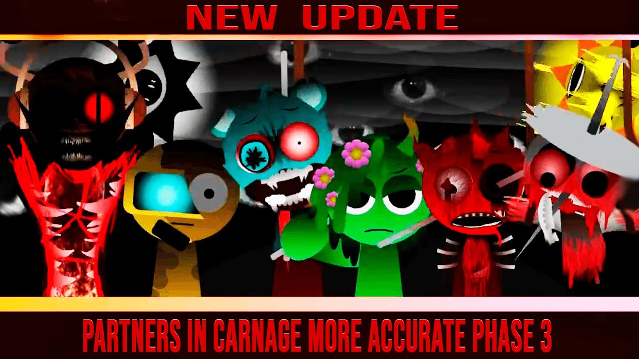 Sprunki: Shifted - Partners in Carnage More Accurate Phase 3 (New Update)