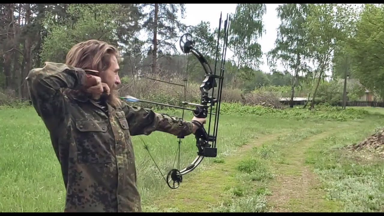 Блочный лук для охоты Junxing m120 от PowerBow