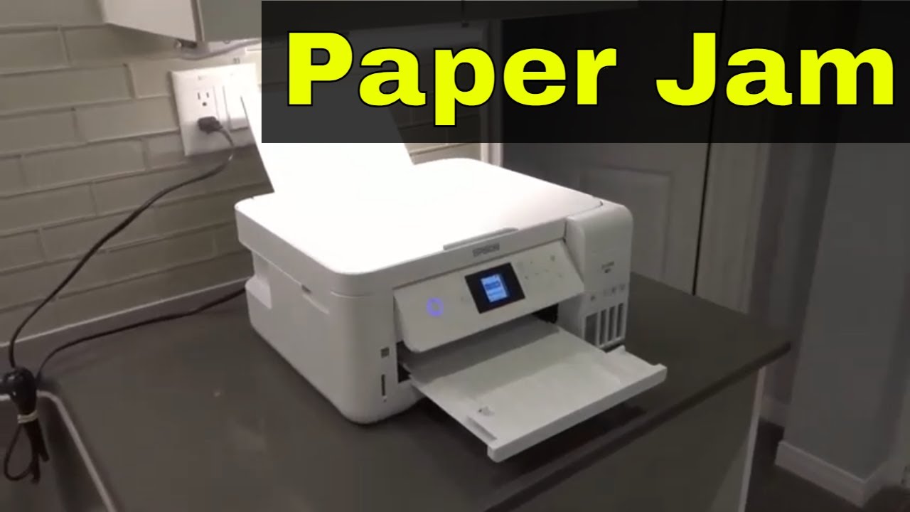Epson ET-2760 — легкое устранение замятия бумаги — полное руководство
