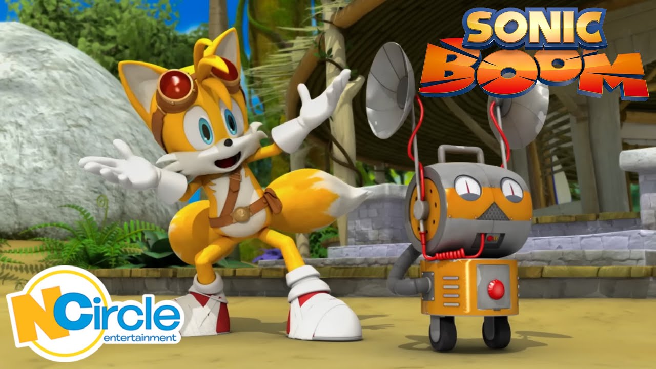 Sonic Boom Season 1 Episodes 9 & 10 | Tail's Invents A Robot That Annoys Everyone