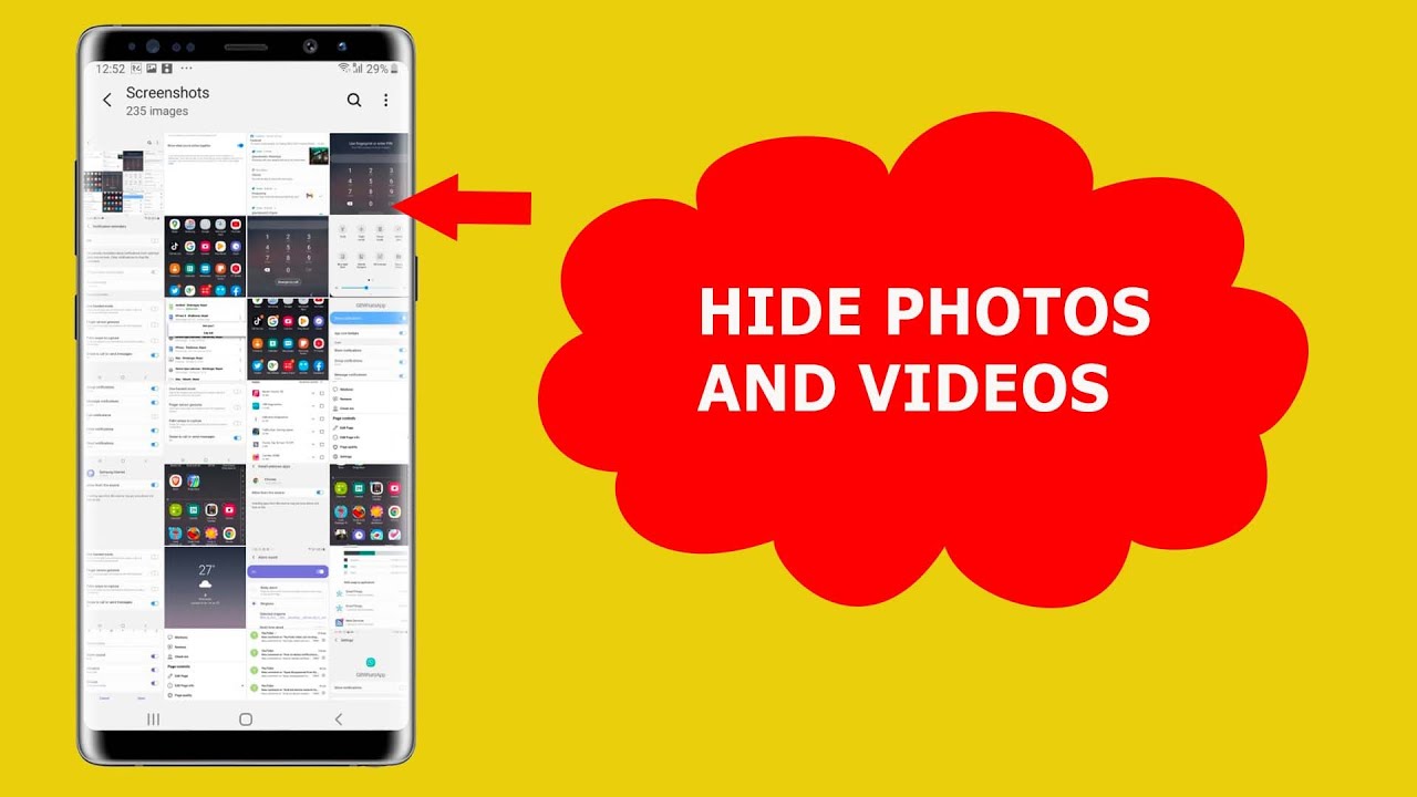 How to Hide Gallery Photos and Videos on Any Android Phone Without Any App (Working in 2022)