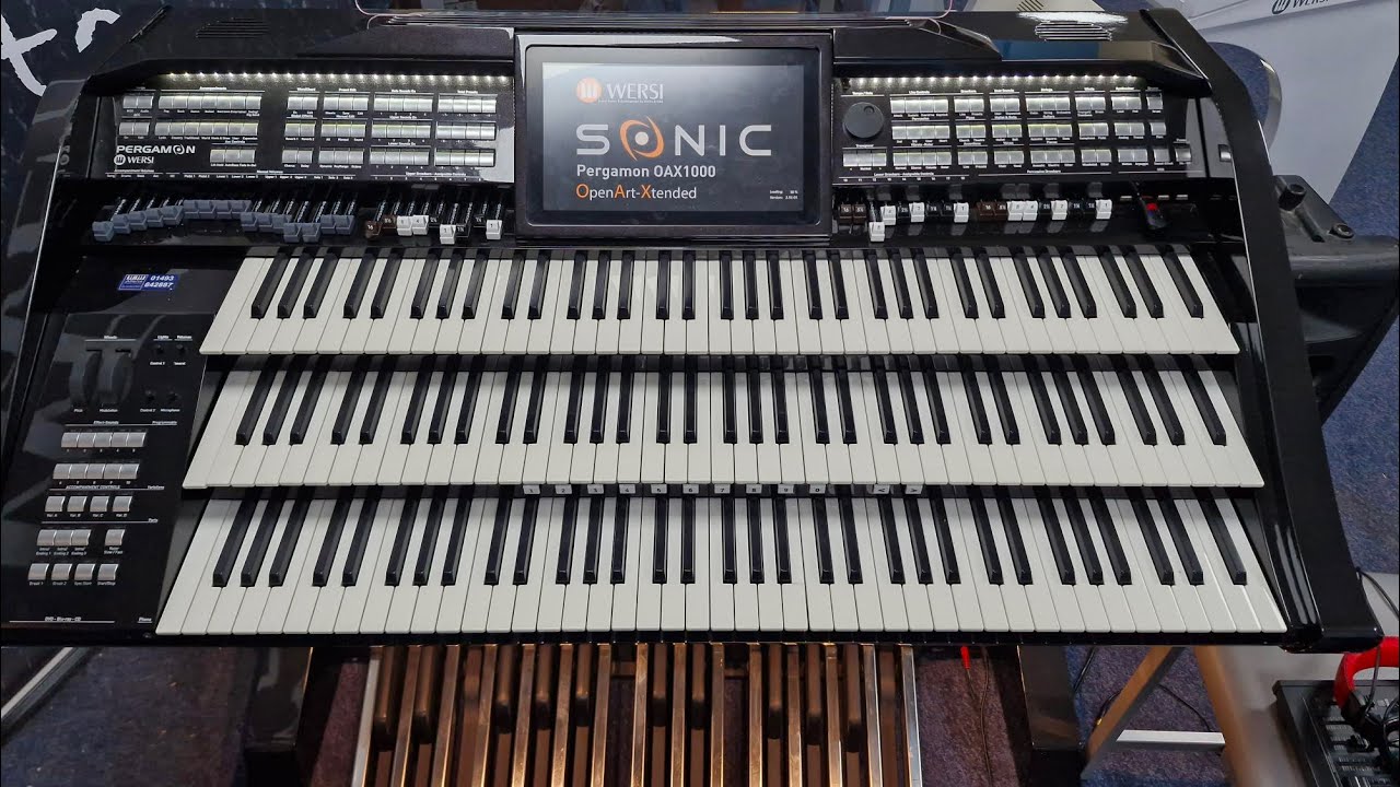 Allens Music Organ & Keyboard Showcase  - Wersi Pergamon