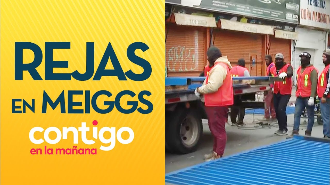 ENREJARON TODO: El megaoperativo contra toldos azules en Barrio Meiggs - Contigo en la Mañana