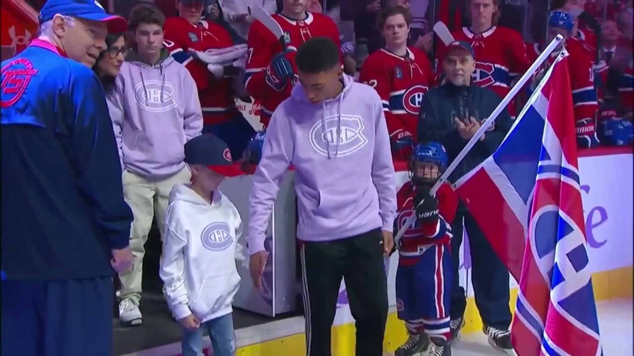 Hockey Fights Cancer Opening Ceremony #Request