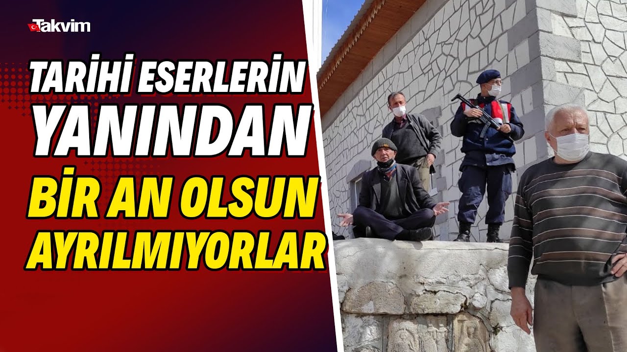 Tarihi eserlerin mahallelerinde kalması için oturma eylemi başlattılar