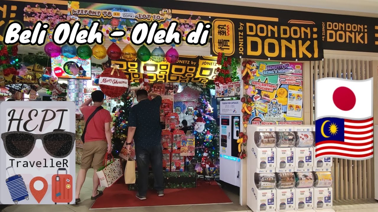 Belanja Oleh-Oleh Khas Jepang di Malaysia | HEPI di Jonetz by Don Don Donki - Lot 10 Bukit Bintang