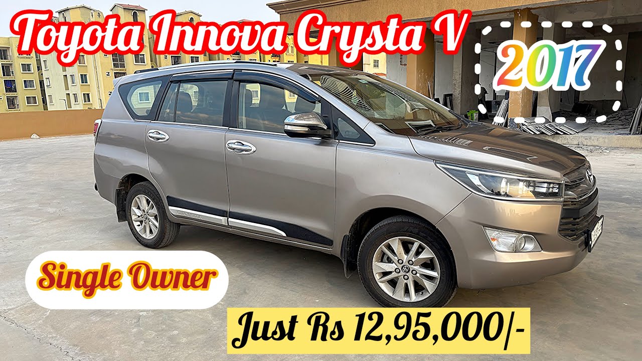 Toyota Innova Crysta | 2017 |Delhi Cars at very Low Price  #sasidelhicars  #innovacrysta  #innova 🚙🚗