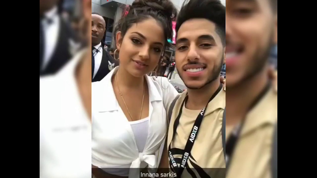 سنابات اوزيكس مع المشاهير في دبي 😍