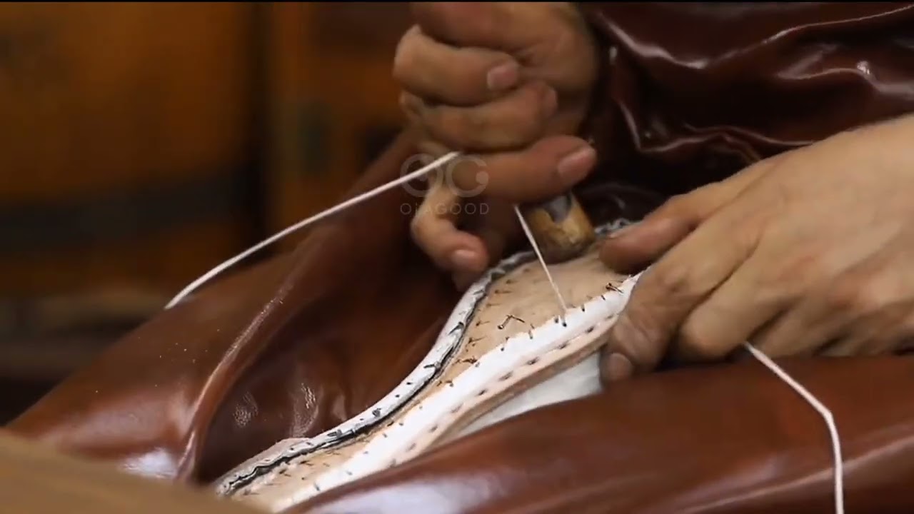 Quy trình đóng giày goodyear handmade - Patina | Olagood | 0916957905