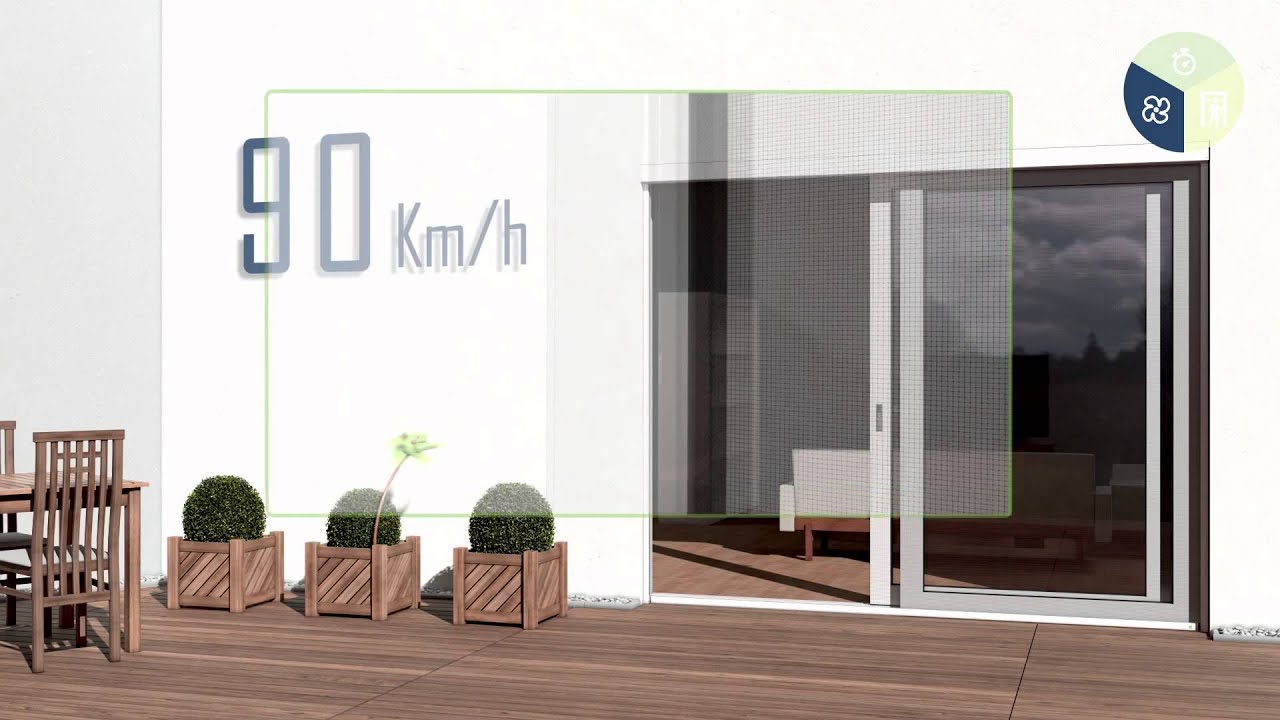 Gessler Fliegengitter Türen der neue Elektrorollo ER2
