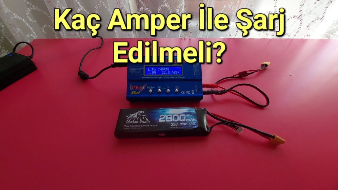 Lipo Bataryalar Nasıl Şarj Edilir/ Kaç Amper İle Şarj Etmeliyiz #rcplanes