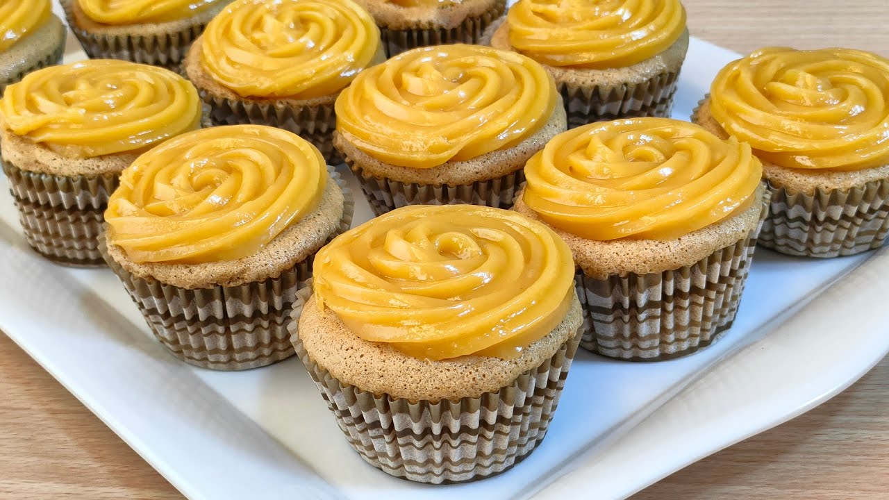 COFFEE CHIFFON CUPCAKES + STABLE YEMA FROSTING/ COFFEE YEMA CUPCAKE RECIPE