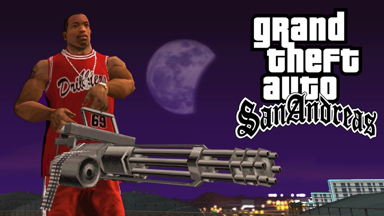 GTA San Andreas #20 - Roubei a MINI GUN INFINITA!!! (INSANO)