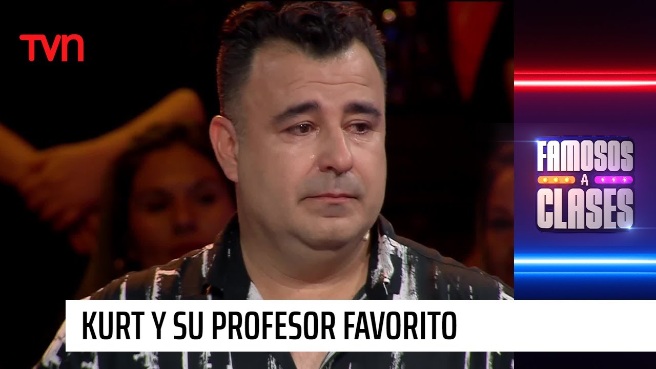 Kurt Carrera revela detalles de su profesor favorito en el colegio | Famosos a clases