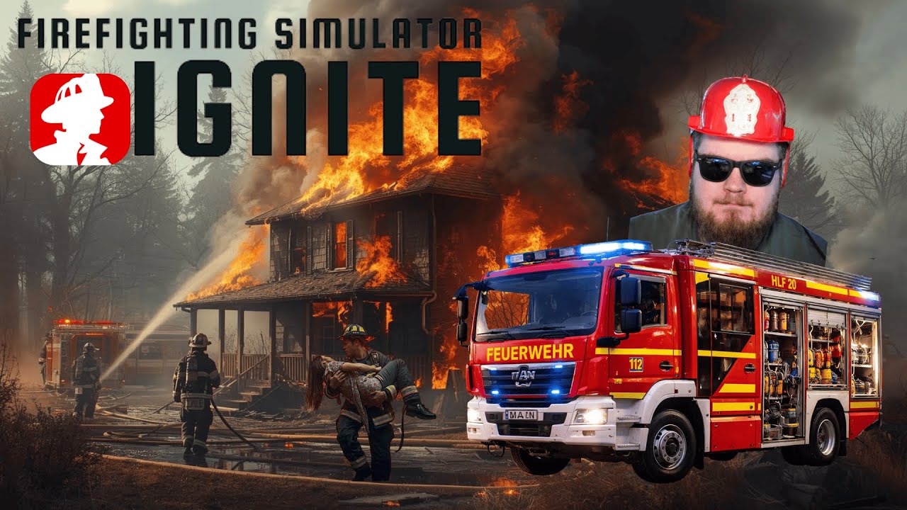 Ich Lösche nicht nur meinen eigenen Brand!! - Feuerwehr Simulator