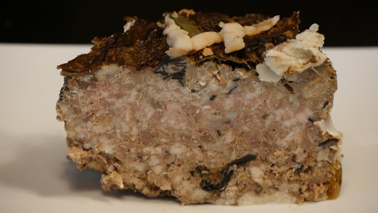 La terrine de foie de porc