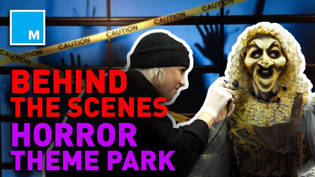 Exclusive: Behind The Scenes HORROR Theme Park | Mashable