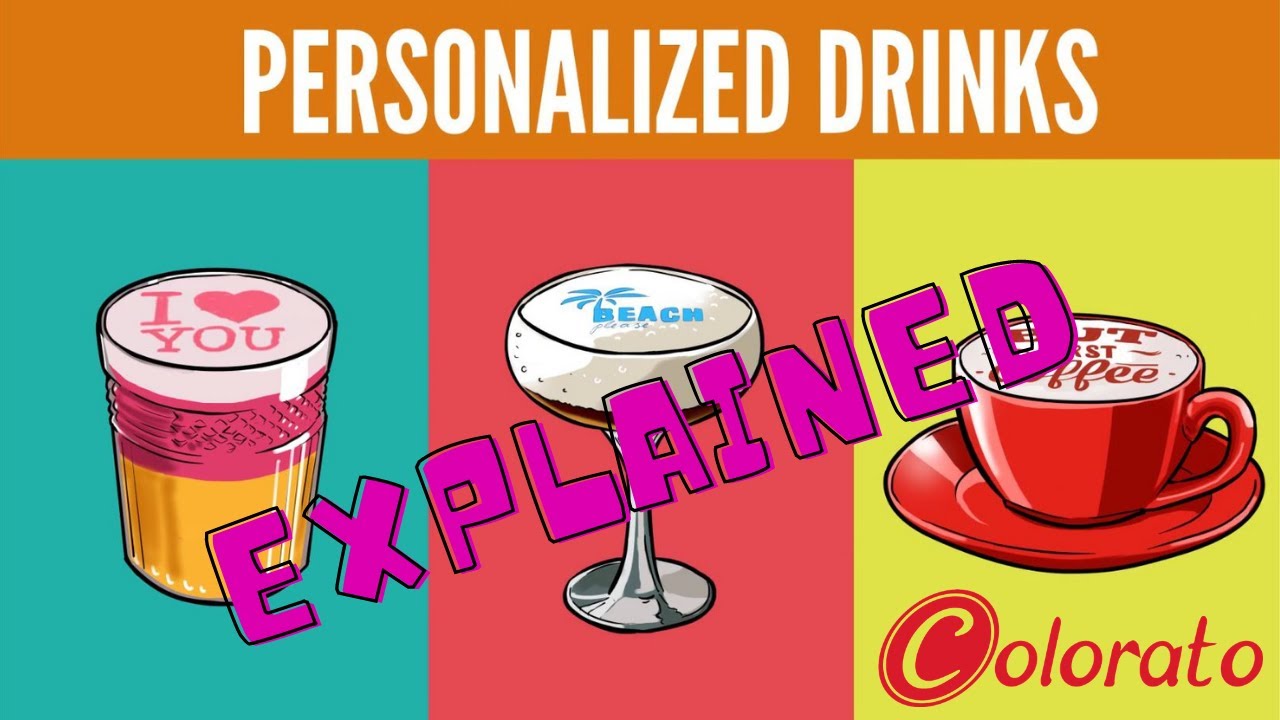 𝐄𝐗𝐏𝐋𝐀𝐈𝐍𝐄𝐃! The Coffee Printer. How does our concept work? Food Blogging 2.0 - The Colorato Effect