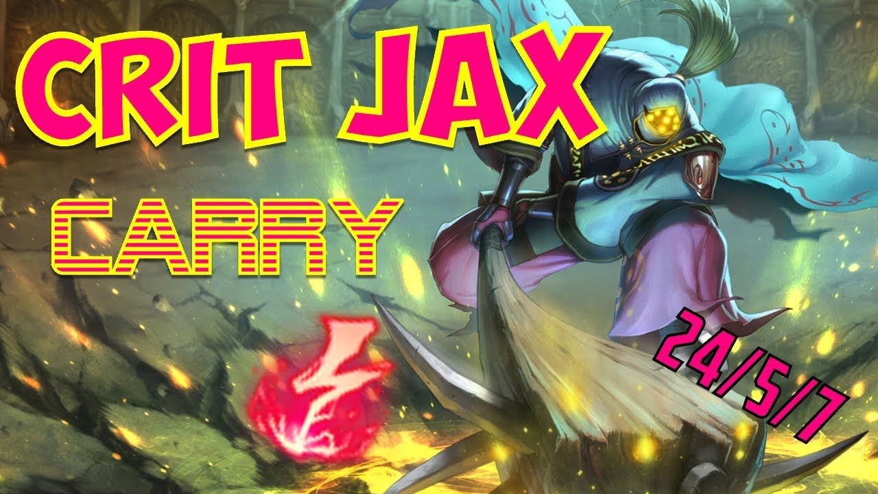 Best crit Jax build! One shot ANYONE- How to climb out of bronze ep. 4 - League of Legends