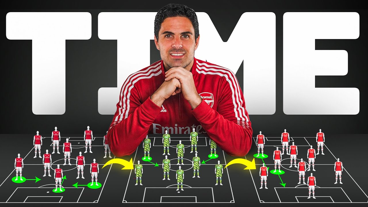 The Complete Tactical Evolution Of Mikel Arteta