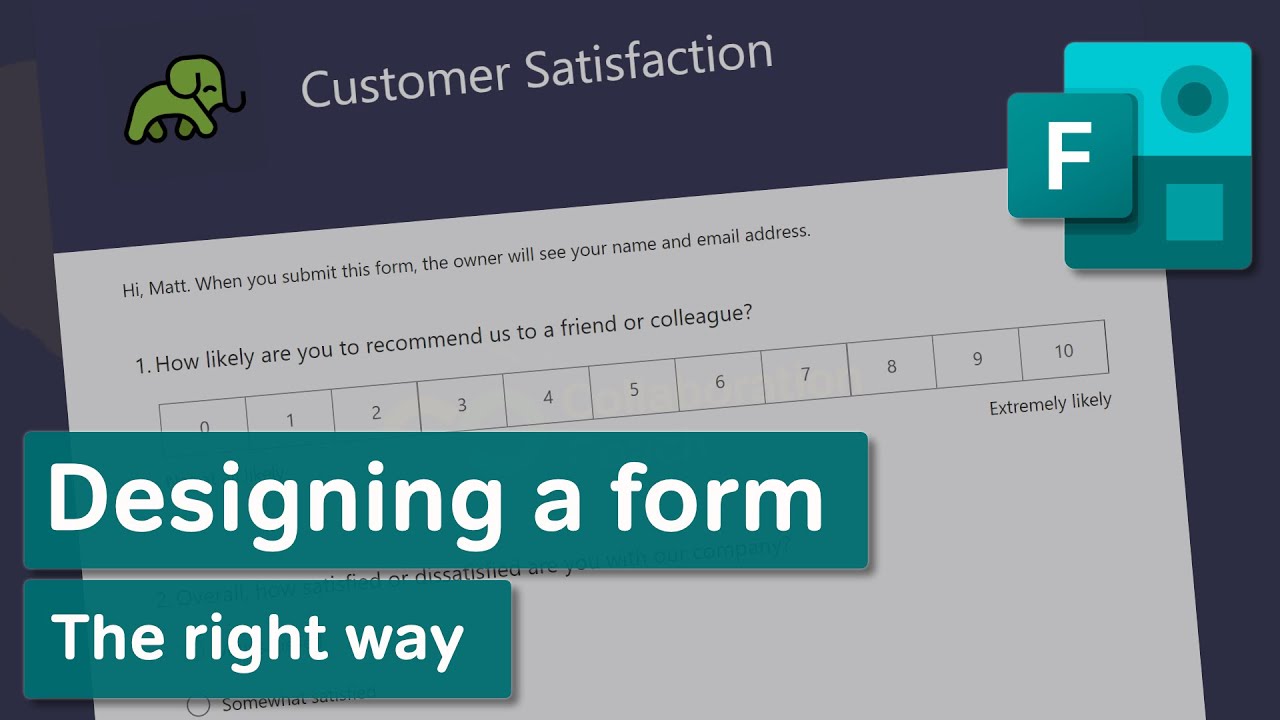 Microsoft Forms | Правильный способ создания анкеты