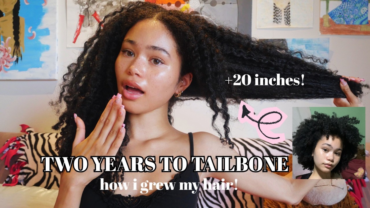 Как я случайно отрастила волосы 4-го типа до копчика за ДВА ГОДА!!! | ЭКСТРЕМАЛЬНЫЙ РОСТ
