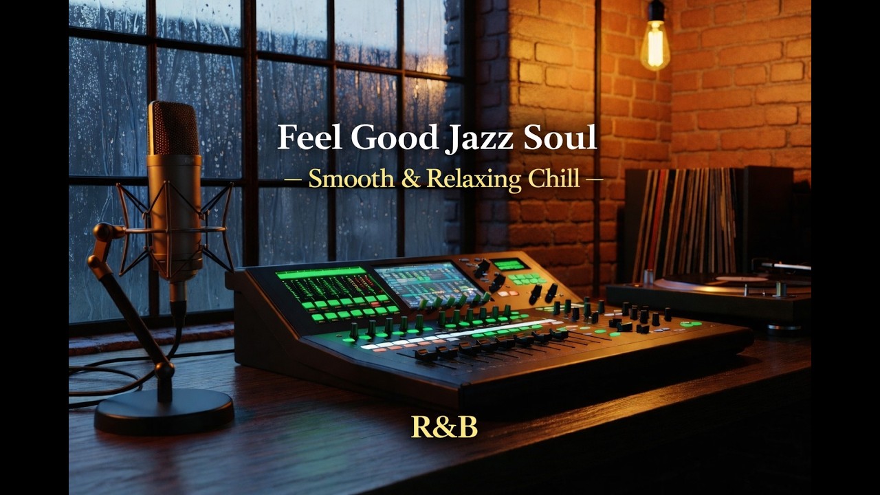 🎷Smooth Jazz & Soul R&B – Midnight Chill Groove | Relaxing Sax & Rhodes Vibes 🌙