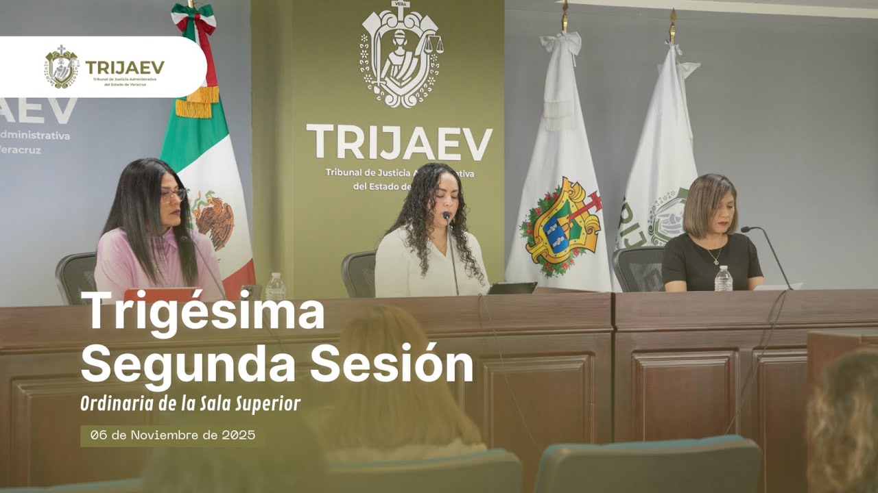 #TRIJAEV Trigésima Segunda Sesión 2025
