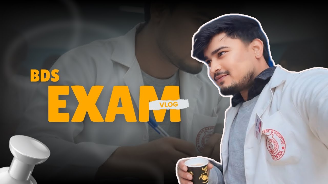 Third Year Dental Student Exam Vlog 🦷 | Stress, Chai, Dosti & Reality.
