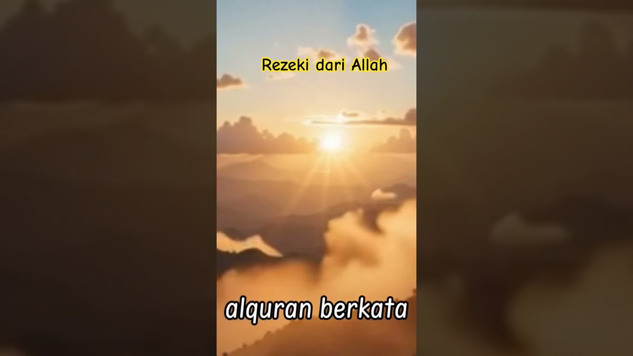 Rezeki dari Allah 