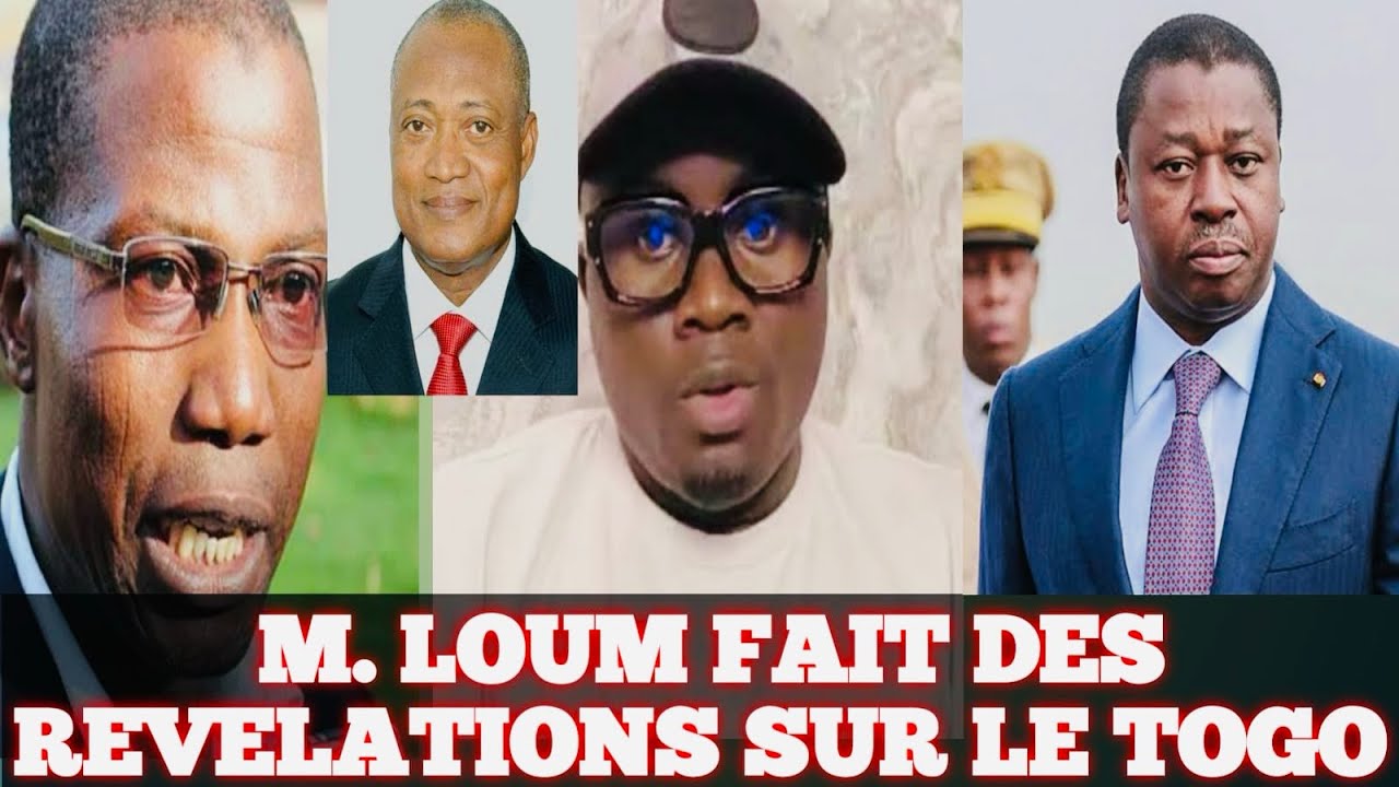🛑RÉVÉLATIONS SUR TOGO: MOHAMMED LOUM LANCE UN APPEL AUX PARTIS POLITIQUES CONTRE LE PCM