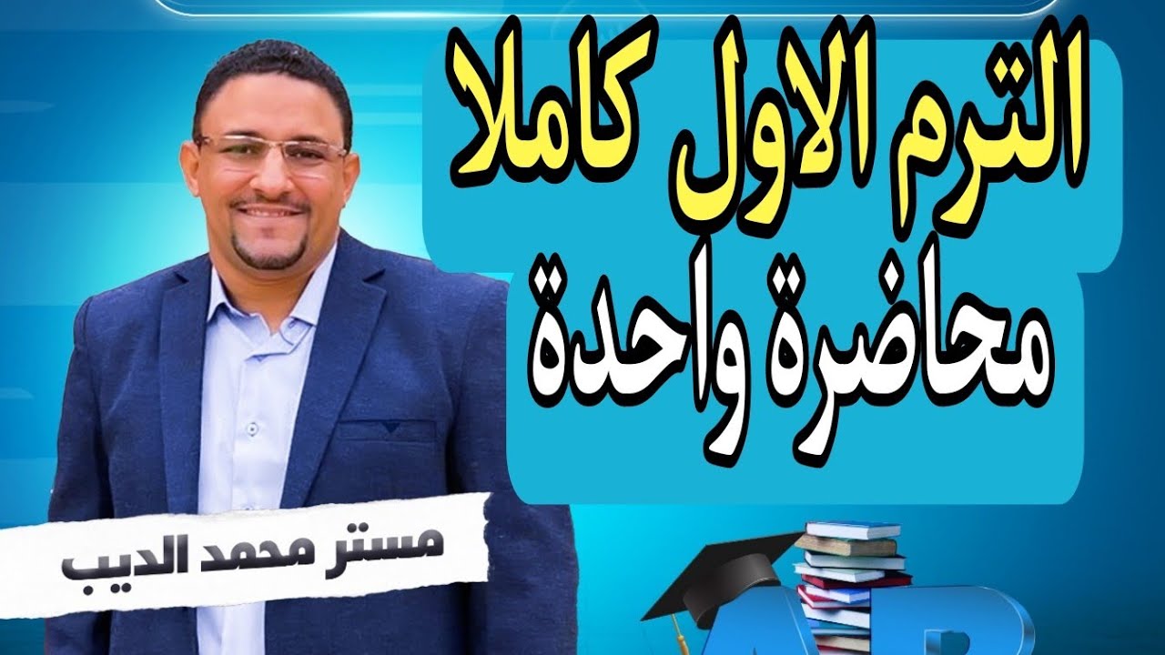 المفاجأة الكبرى... شرح منهج الترم كاملا في فيديو واحد Units 1-6