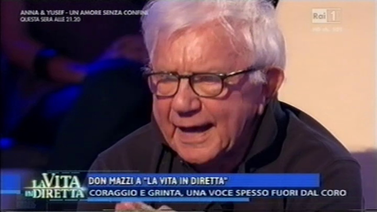 Don Mazzi racconta la sua storia a 