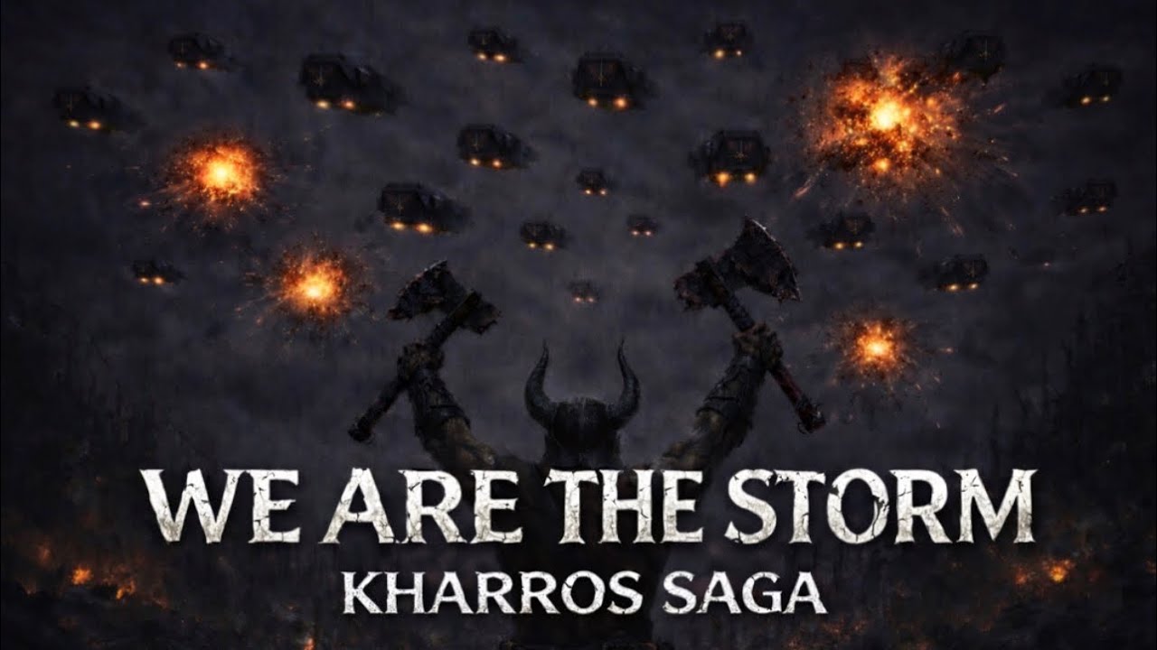 WE ARE THE STORM – Flak Cannons Ignite the Skies of Kharros | Warhammer 40K Fan-Made Battle Hymn