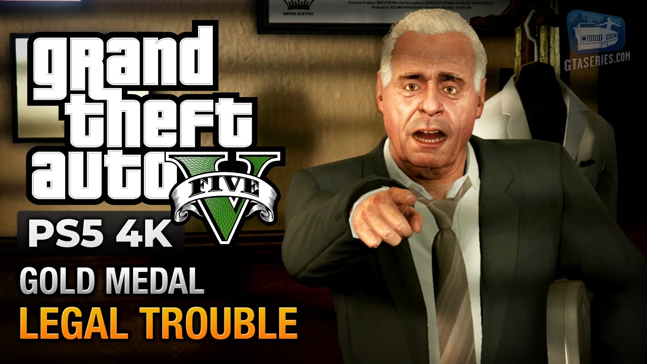 GTA 5 PS5 - Mission #68 - Legal Trouble [Gold Medal Guide - 4K 60fps]