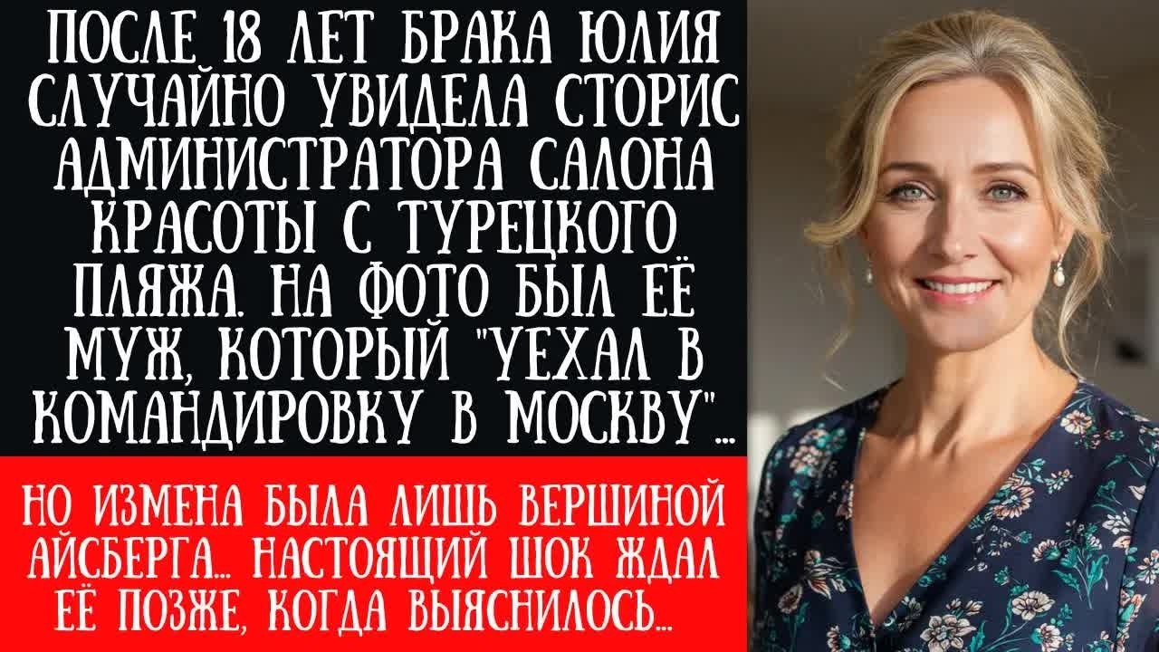 Муж ＂уехал в Москву＂, но жена нашла его фото с любовницей в Турции.