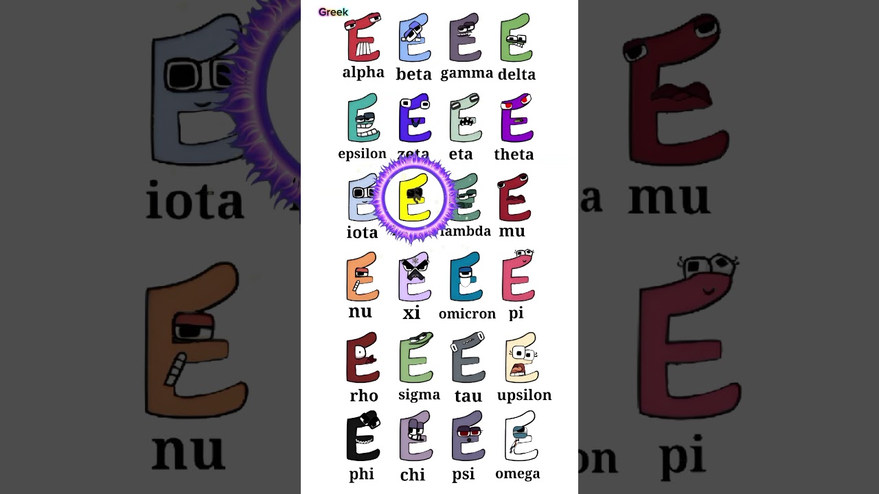 Greek alphabet lore song new version 