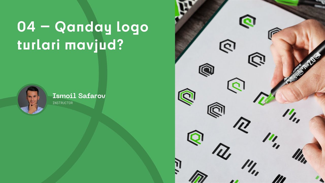 33 — Qanday logo turlari mavjud?