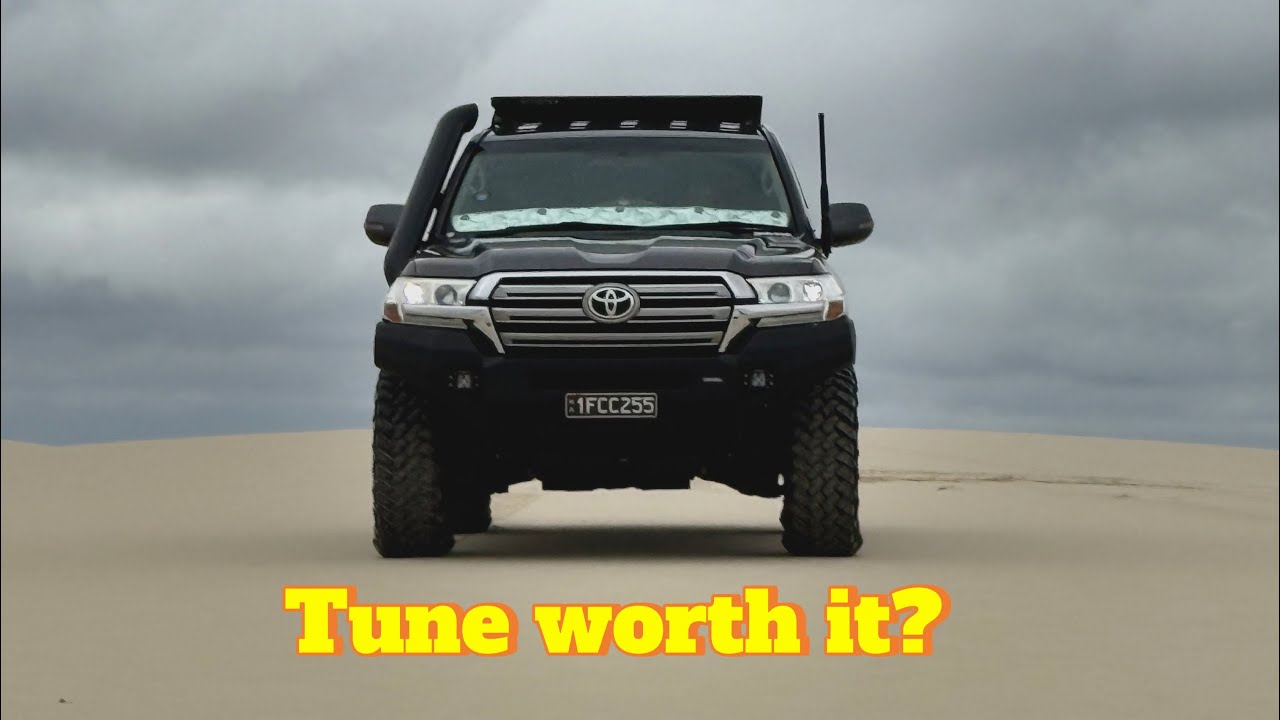 LC200 series| Engine, Transmission Tune| Sand Dunes| Raw Footage 