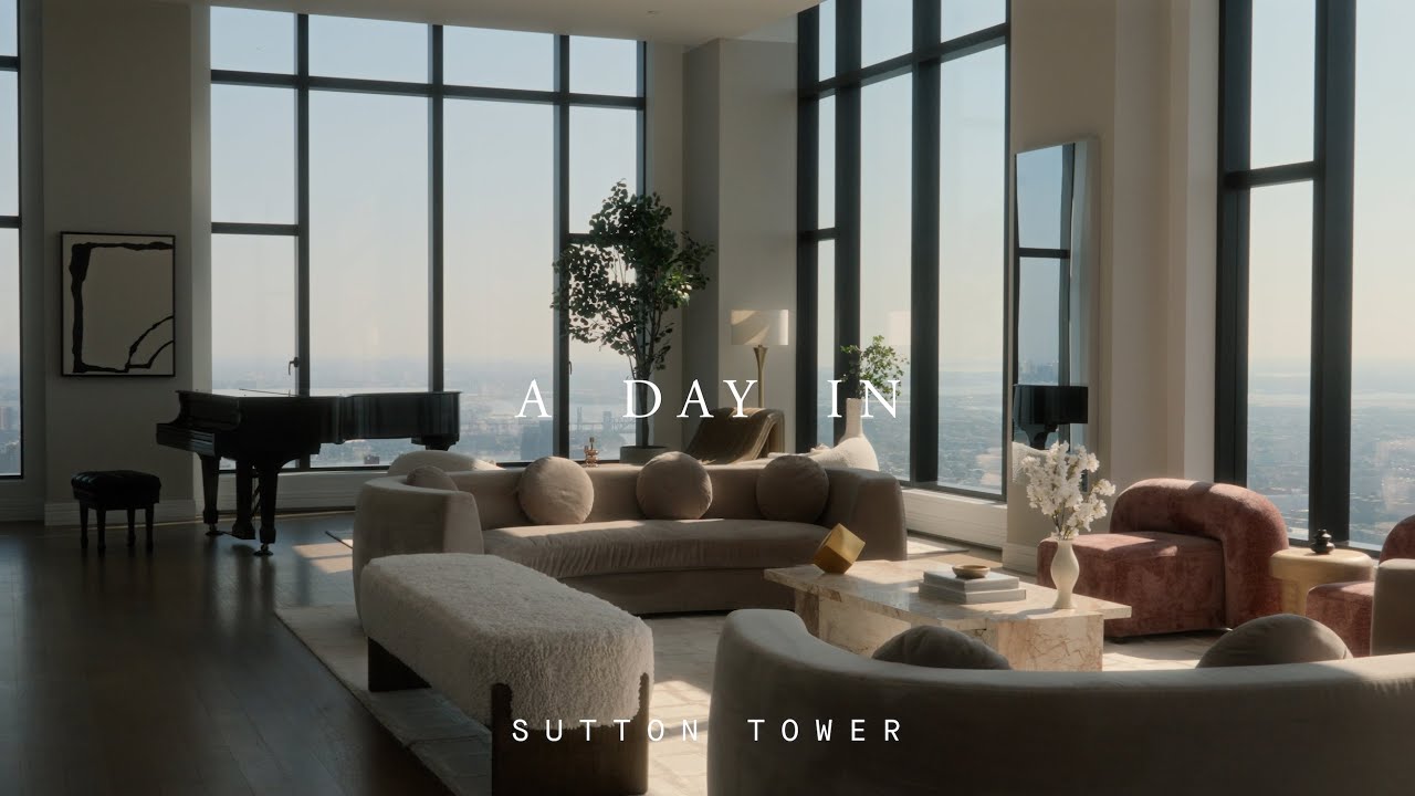 A Day In the $65,000,000 Sutton Tower Penthouse by Thomas Juul-Hansen | A DAY IN | Luxury Condo Tour