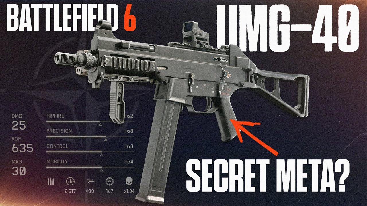 THE META UMG-40 BUILD SHOCKED ME ON BF6 🤯