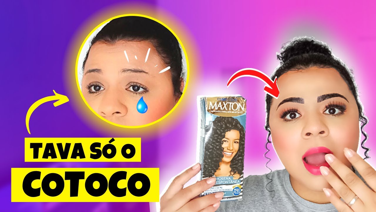 SOBRANCELHA COM TINTA DE CABELO | Lucianni Borges