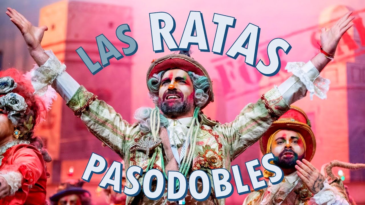 Todos los PASODOBLES, Comparsa LAS RATAS. Primer Premio COAC 2025